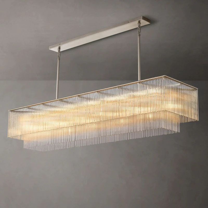 Amadeo Rectangular  Dining Room Chandelier 72"