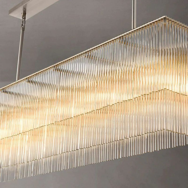 Amadeo Rectangular  Dining Room Chandelier 72"