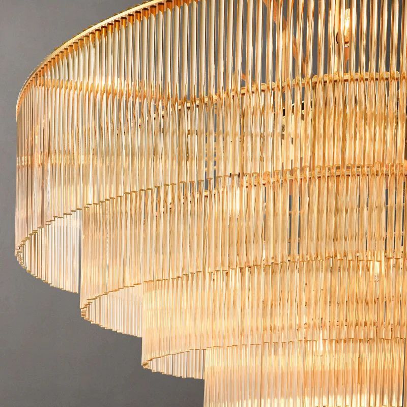 Amadeo Round Chandelier 50" For Living Room