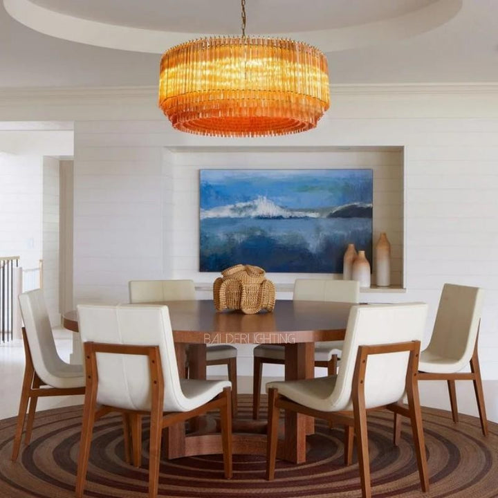 Large Amare Drum Chandelier 47.24"