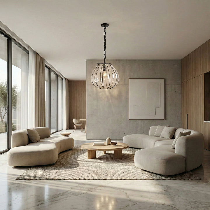 Amilre Seeded Glass Gourd Pendant