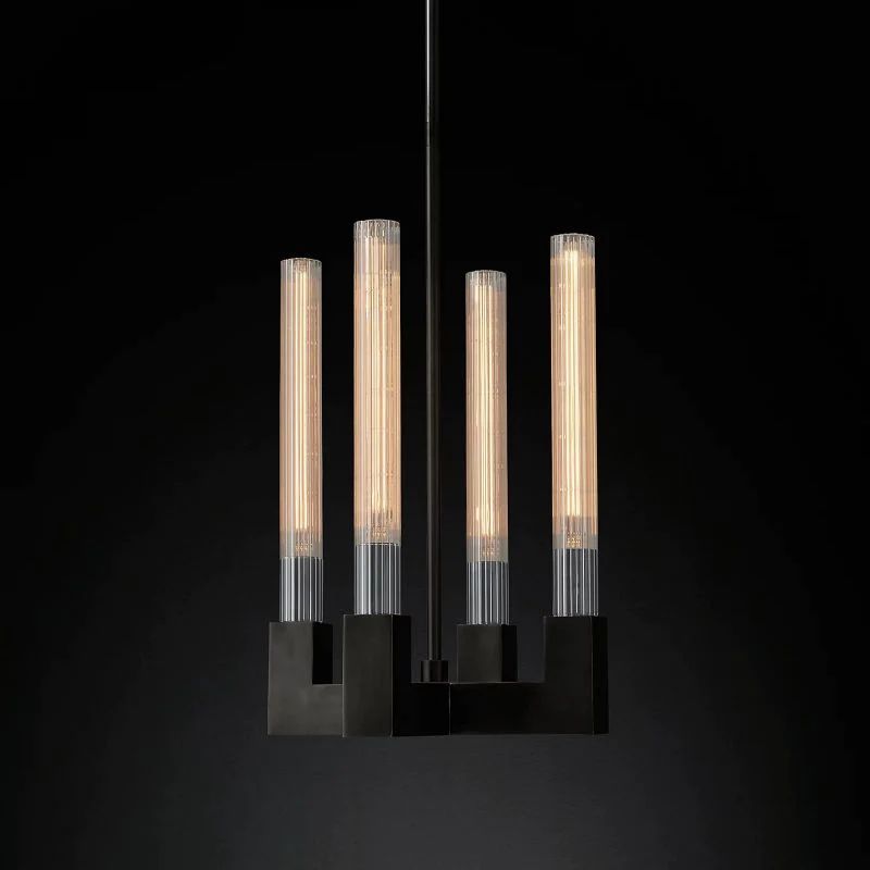 Amorra Candlestick Glass Pendant Series