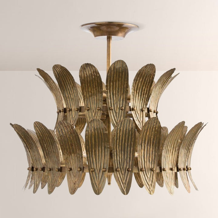 Anadile Round Two Tier Chandelier 26"