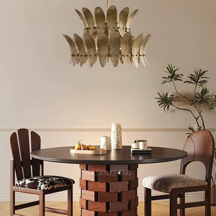 Anadile Round Two Tier Chandelier 26"