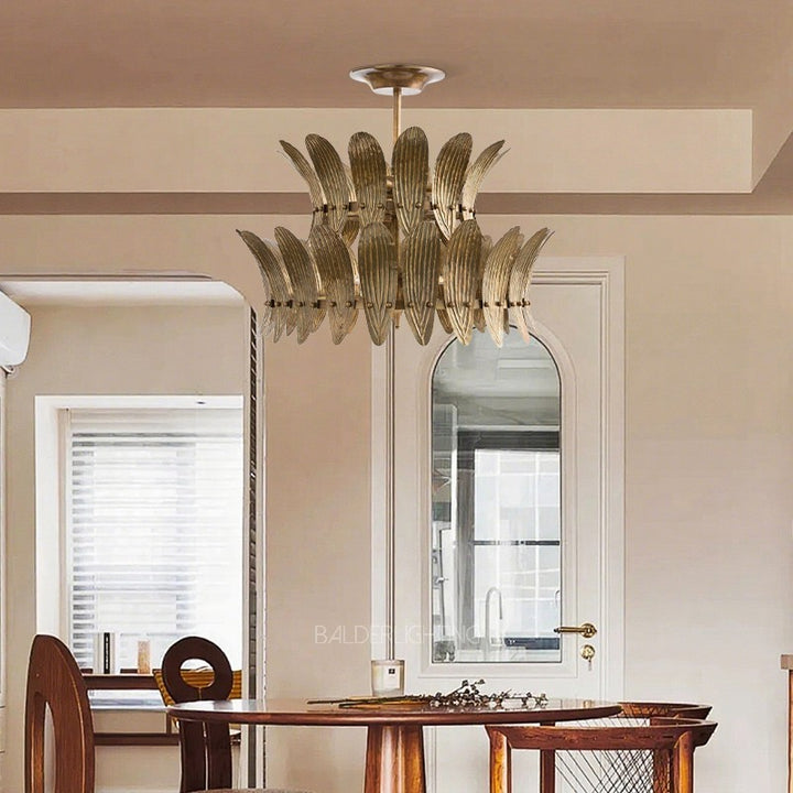 Anadile Round Two Tier Chandelier 26"