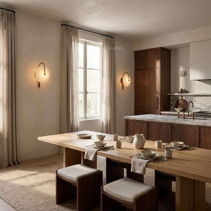 Antonia Glass Wall Sconce