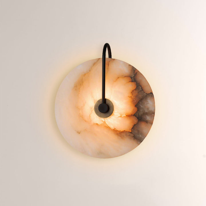 Antonia Slim Alabaster Wall Sconce