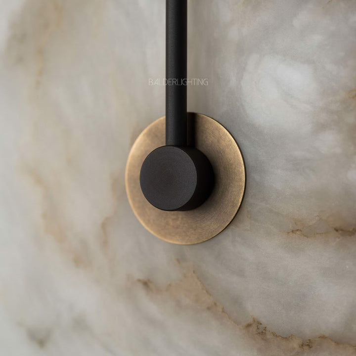 Antonia Slim Alabaster Wall Sconce