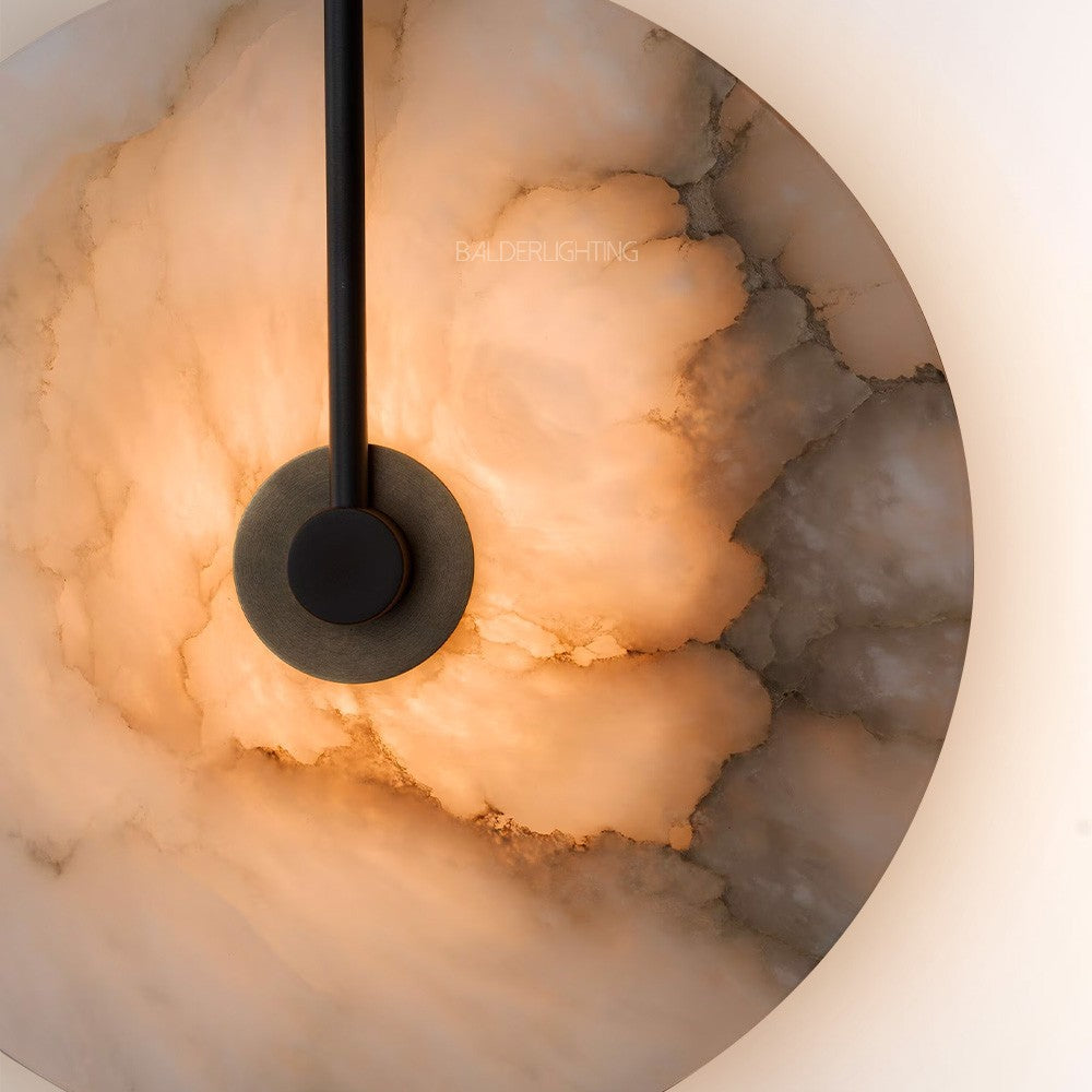 Antonia Slim Alabaster Wall Sconce