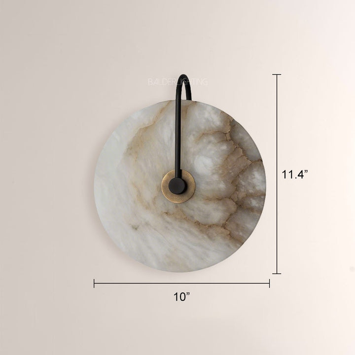 Antonia Slim Alabaster Wall Sconce