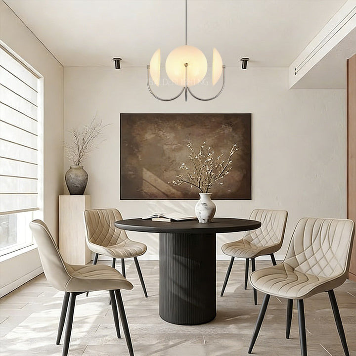 Antonia Slumped Glass Chandelier