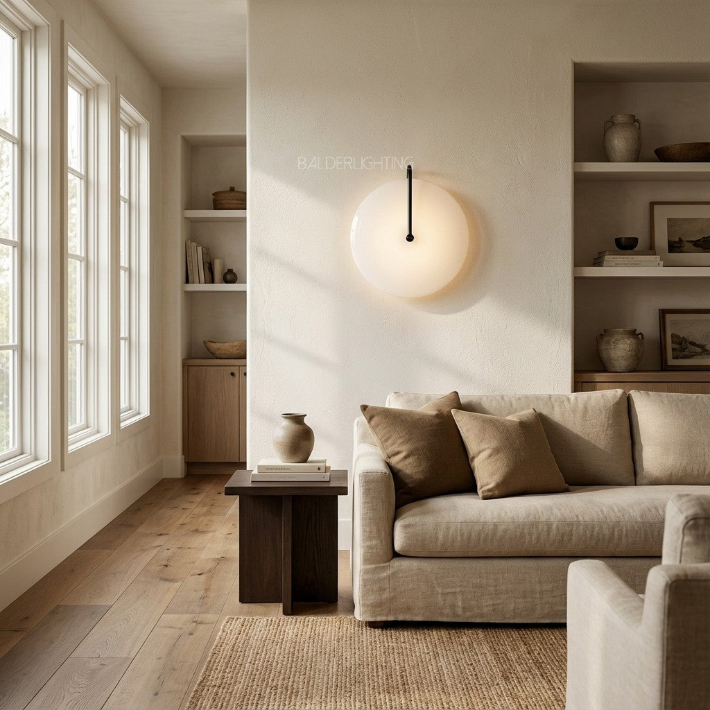 Antonia Slumped Glass Wall Sconce