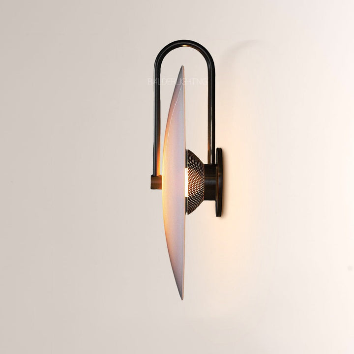 Antonia Slumped Glass Wall Sconce