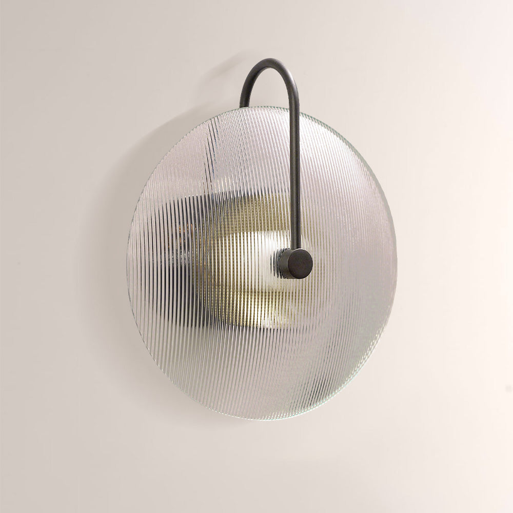 Antonia Slumped Glass Wall Sconce