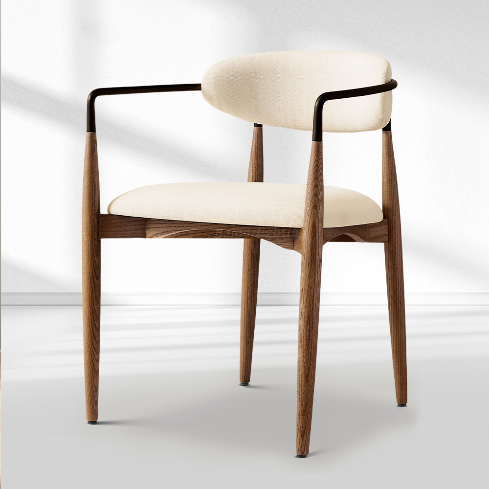 Arhny Fabric Dining Armchair
