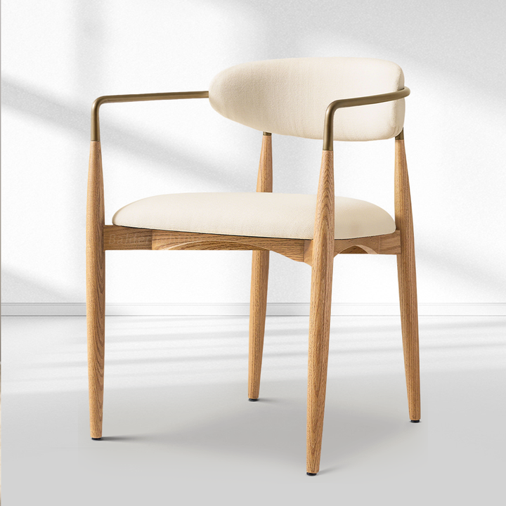 Arhny Fabric Dining Armchair