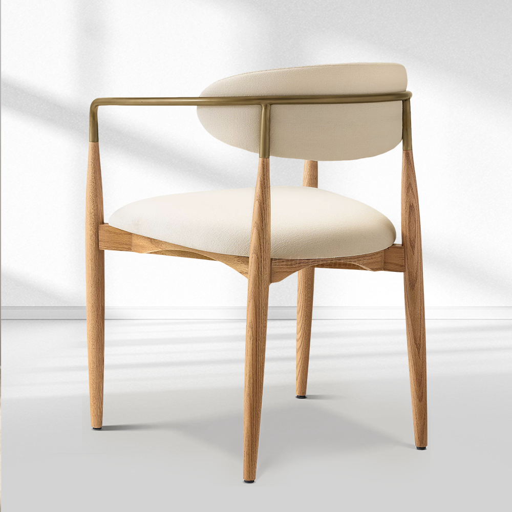 Arhny Fabric Dining Armchair