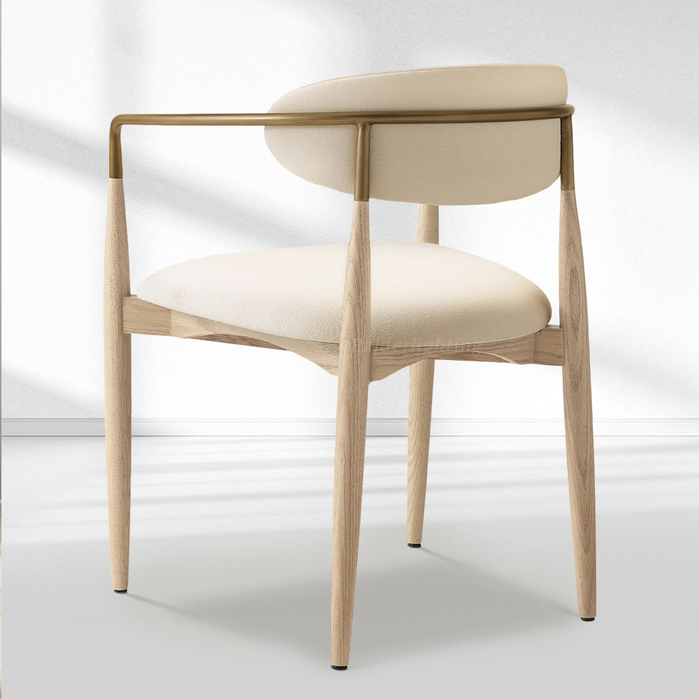 Arhny Fabric Dining Armchair
