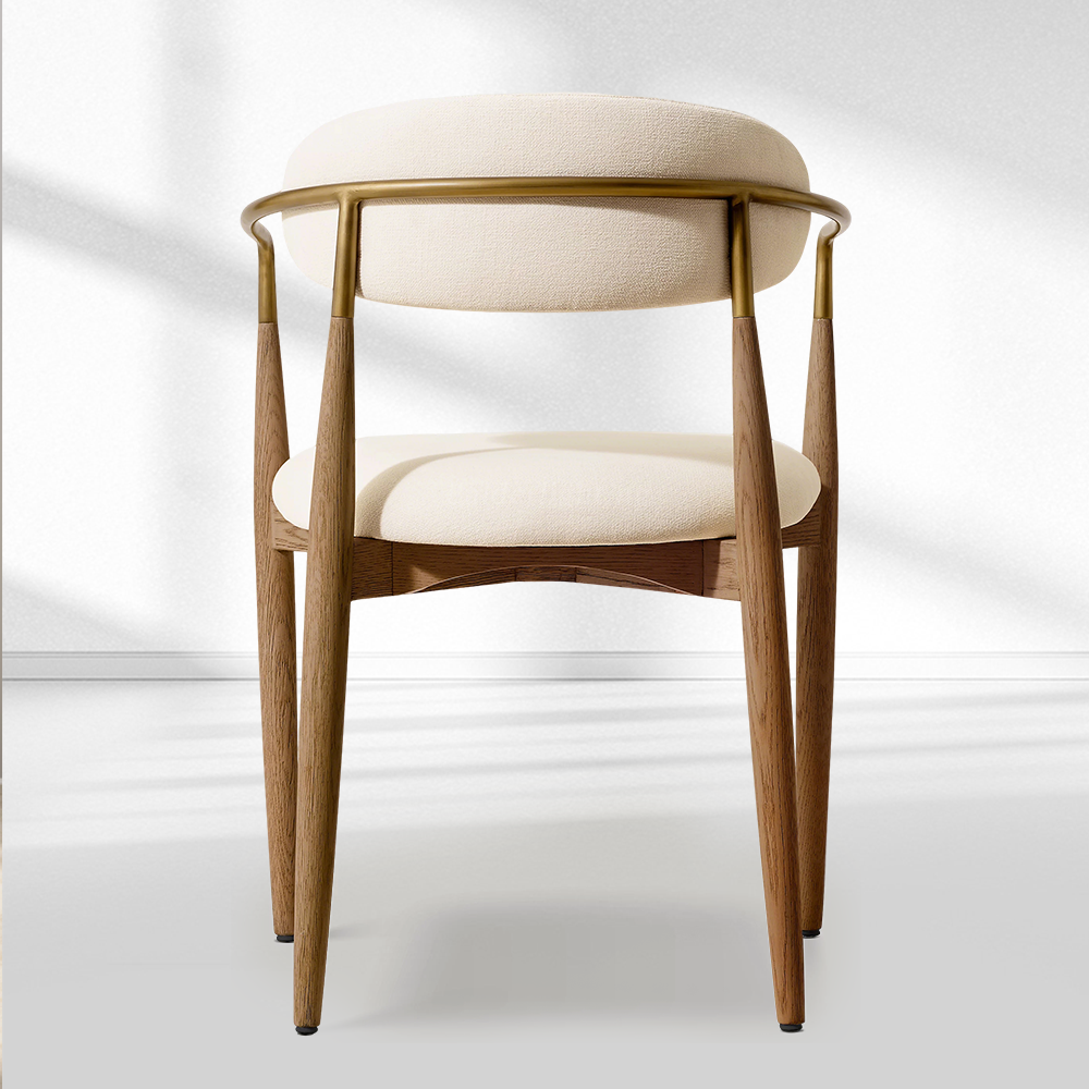 Arhny Fabric Dining Armchair