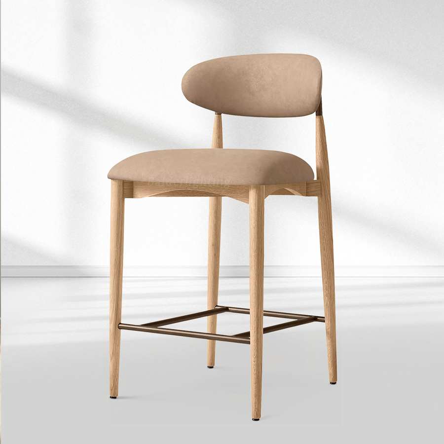 Arhny Fabric Bar Stool