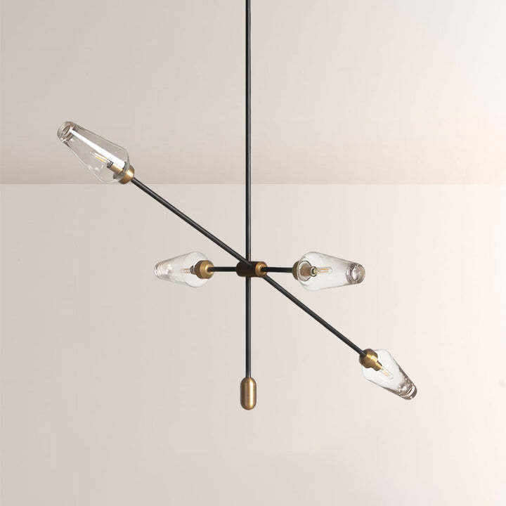 Arraw Bronze Chandelier