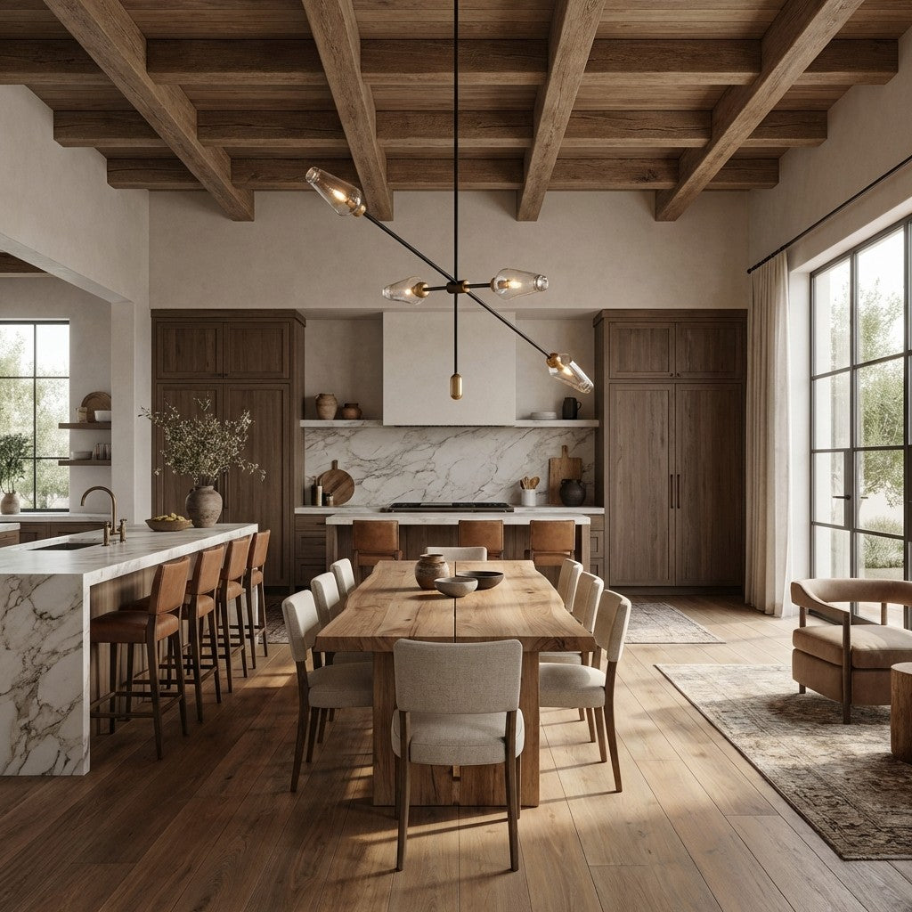 Arraw Bronze Chandelier