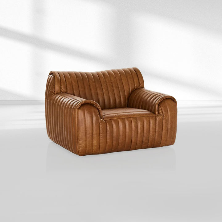 Aspan Leather Occasional Chair