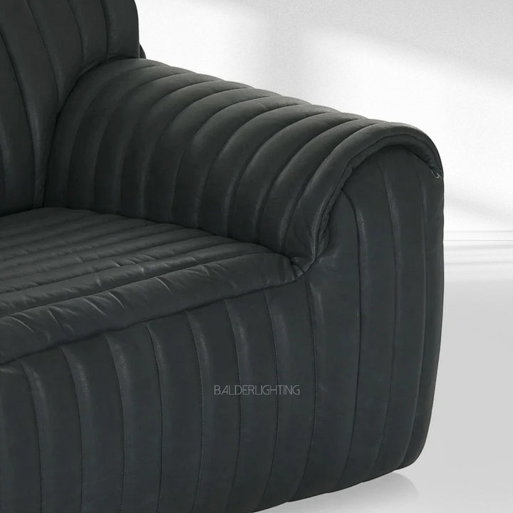 Aspan Leather Occasional Chair