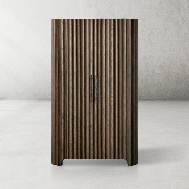 Aston Fluted Rounded Storage Cabinet