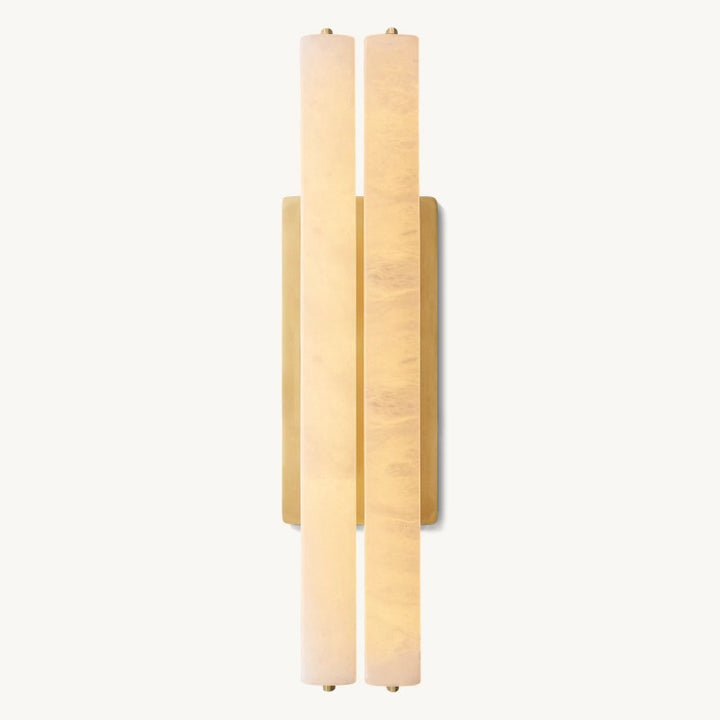 Audiobon Alabaster Double Sconce