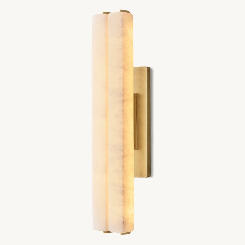 Audiobon Alabaster Double Sconce