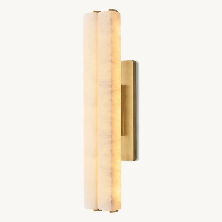 Audiobon Alabaster Double Sconce