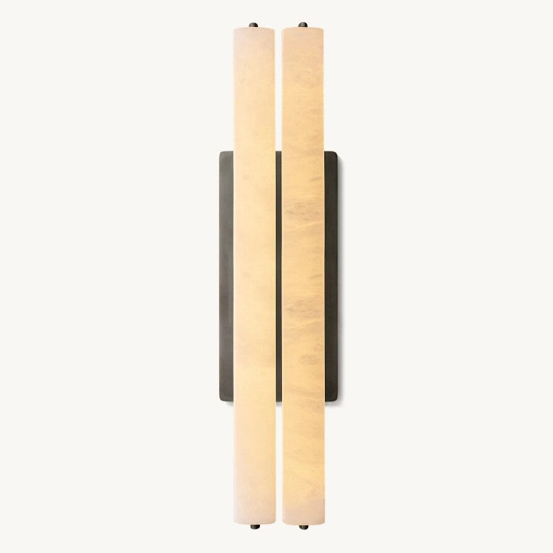 Audiobon Alabaster Double Sconce