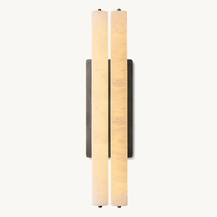 Audiobon Alabaster Double Sconce