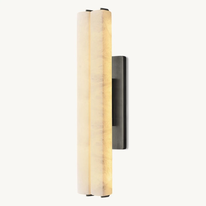Audiobon Alabaster Double Sconce