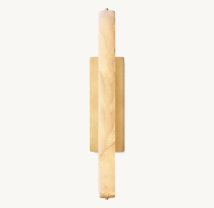 Audiobon Alabaster Single Sconce