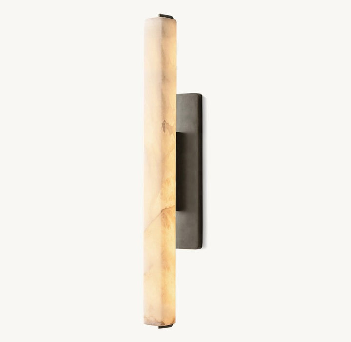 Audiobon Alabaster Single Sconce