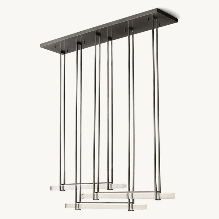 Audiobon Triple Bar Linear Chandelier