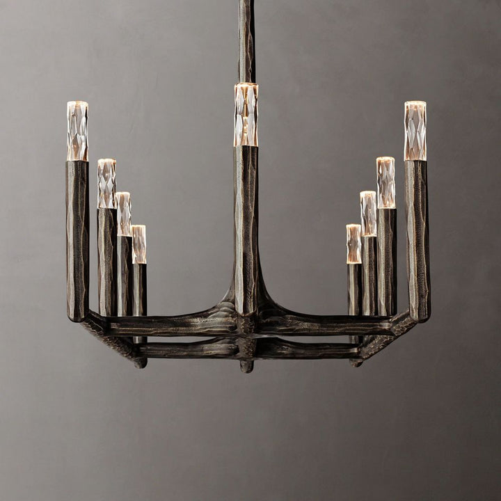 Avarit Forged Linear Chandelier 54"W
