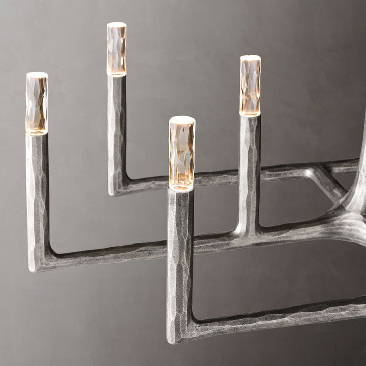 Avarit Forged Linear Chandelier 72"W
