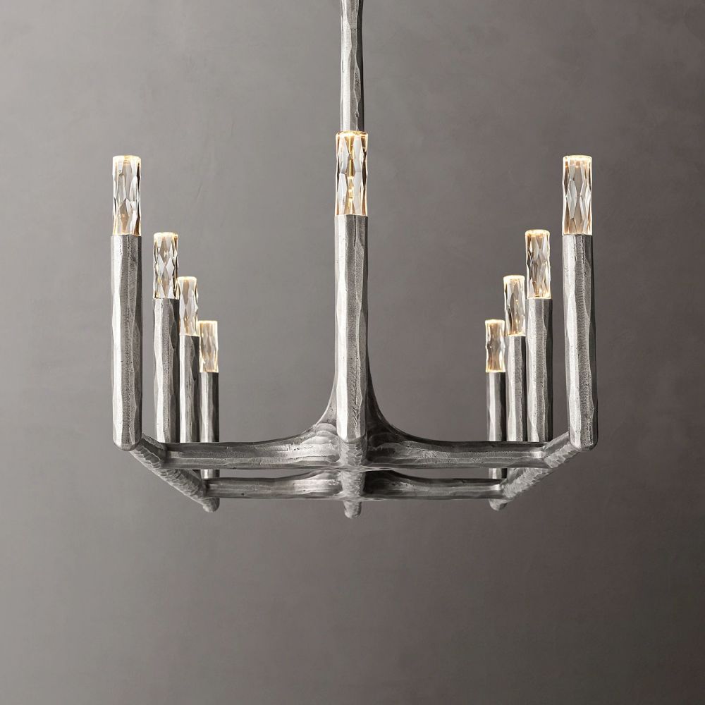 Avarit Forged Linear Chandelier 72"W