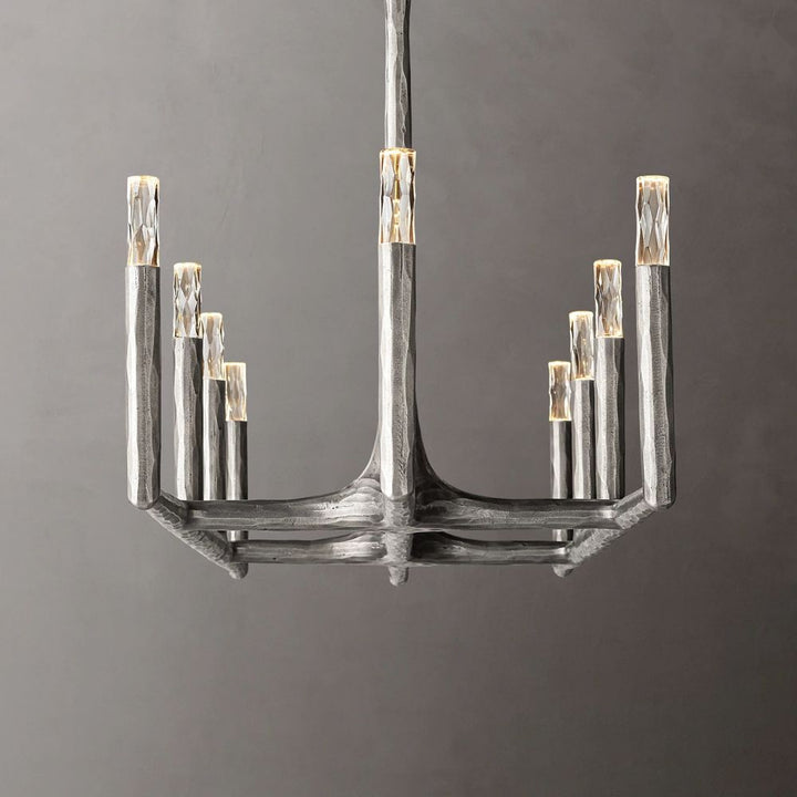 Avarit Forged Linear Chandelier 72"W