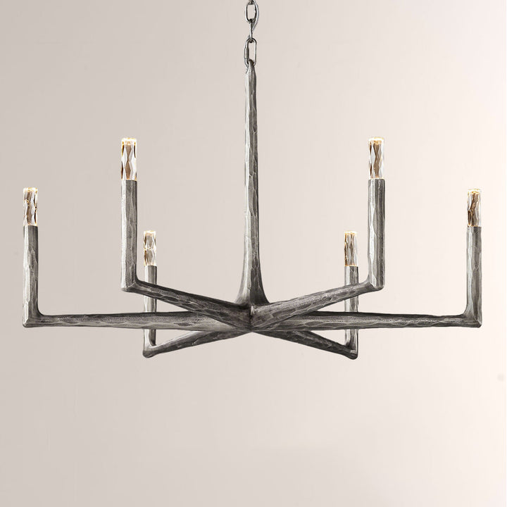Avarit Glass Round Chandelier 36"