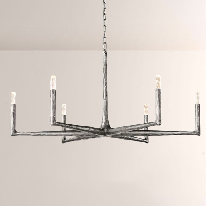 Avarit Glass Round Chandelier 48"