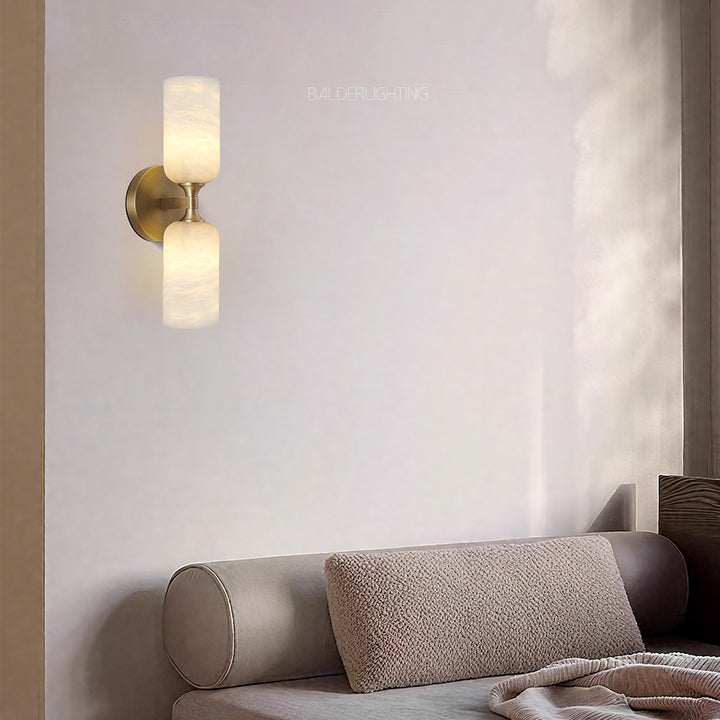 Alabaster Axis Wall Sconce