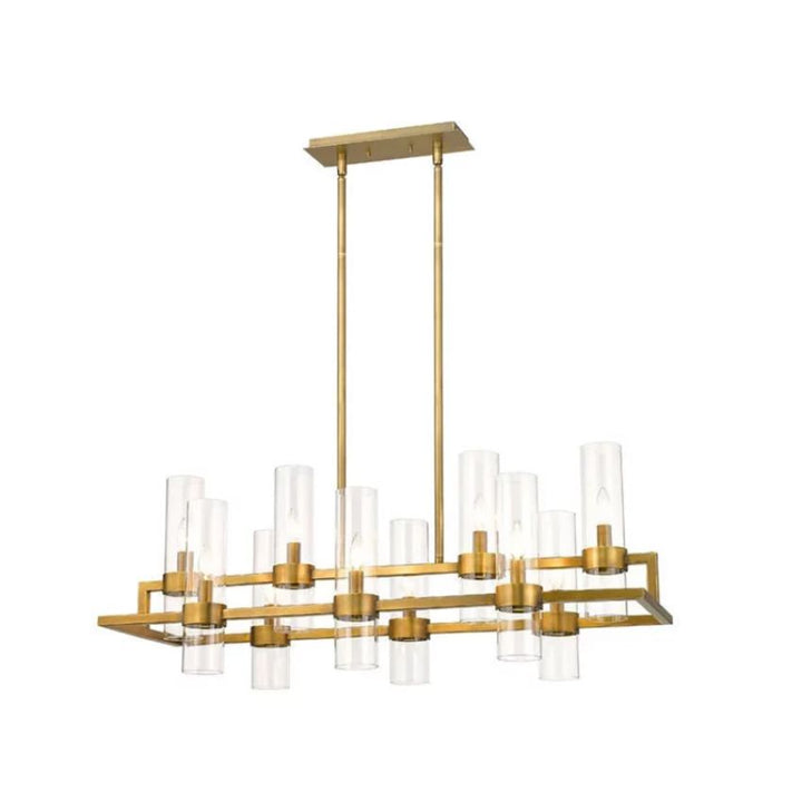 Brio Rectangles Chandelier 43"