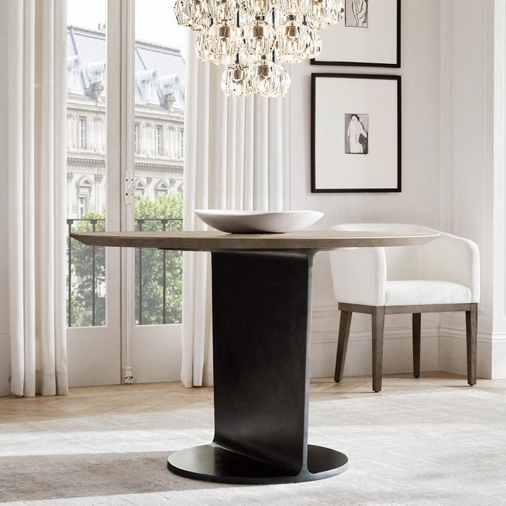 Balle Crystal Cluster Chandelier D24"