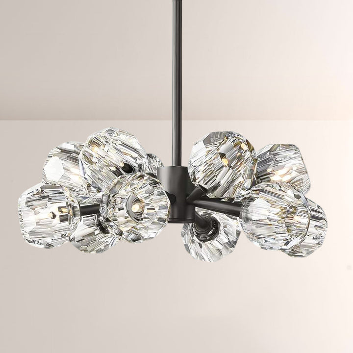 Balle Clear Crystal Chandelier 24''D