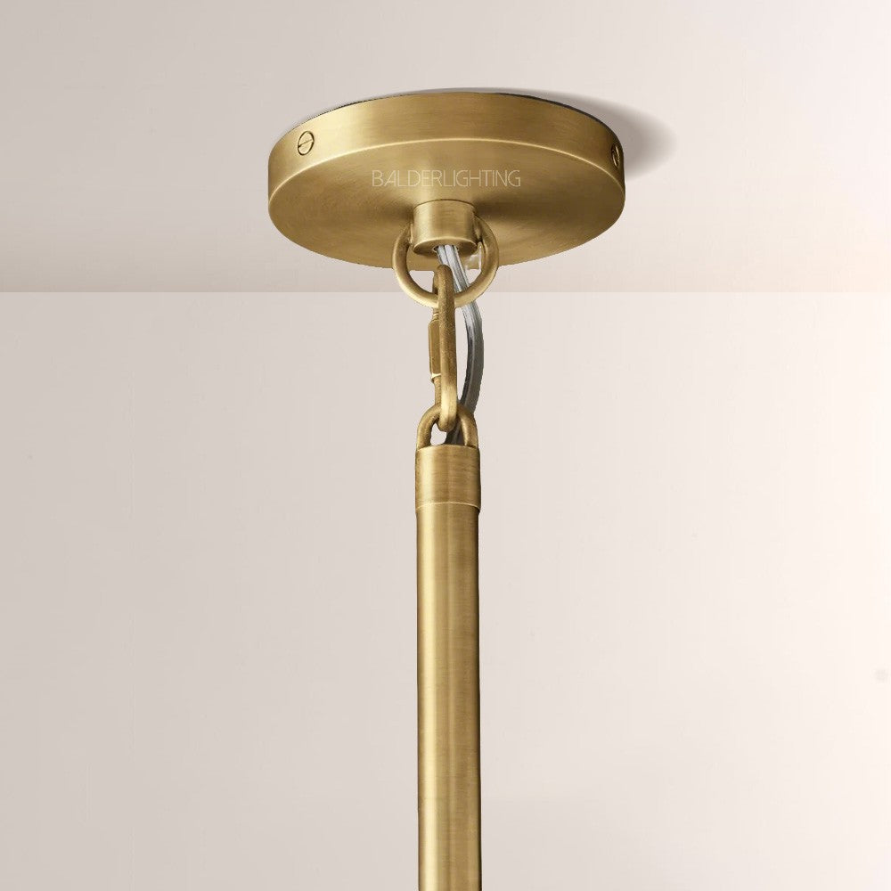 Balle Crystal Round Chandelier D48"