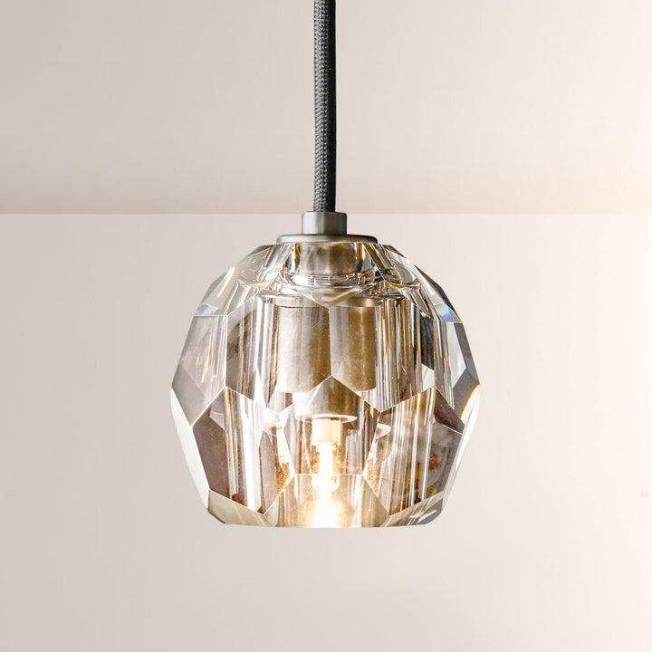 Balle Crystal Cord Island Pendant